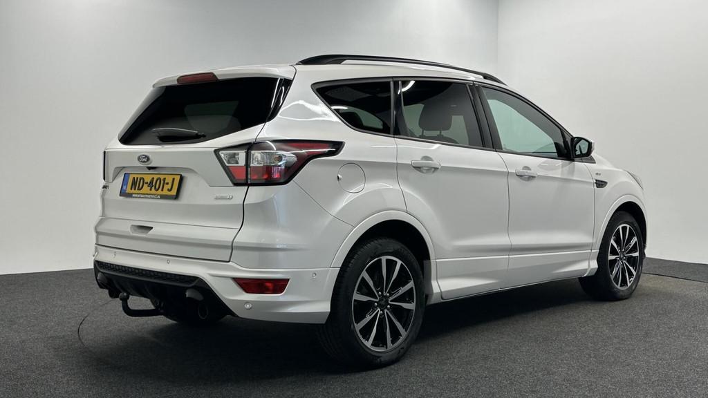 Ford Kuga 1.5 EcoBoost ST Line PANO TREKHAAK CAMERA NAVI CAR, Met garantie (alle), Wit, Origineel Nederlands, Bedrijf