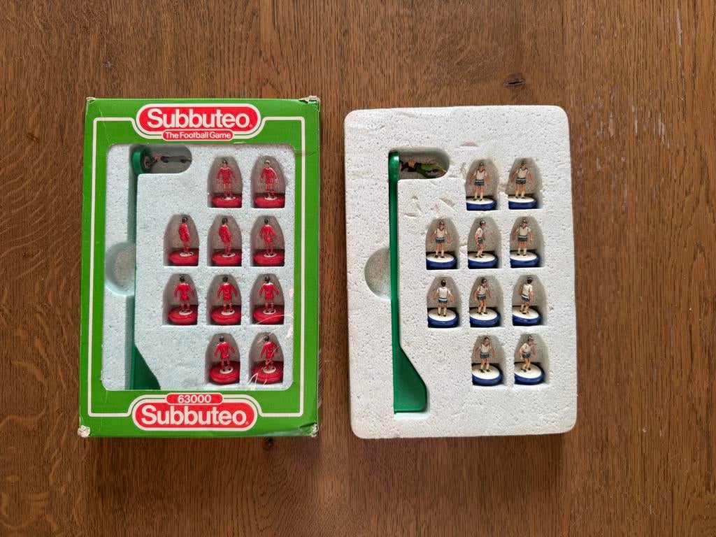 Subbuteo The Football Game - Vintage Voetbalspel, Een of twee spelers, Ophalen, Gebruikt