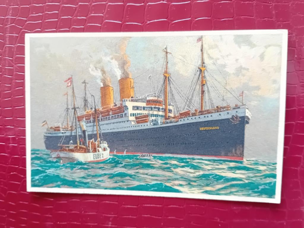 Ansichtkaart Hamburg Amerika Linie, Ophalen of Verzenden, Kaart, Foto of Prent