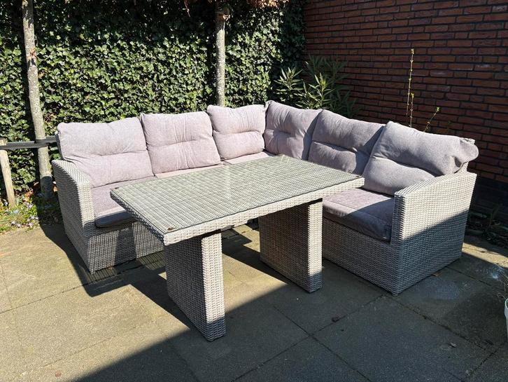 Loungeset Tierra, Tuin en Terras, Tuinsets en Loungesets, Zo goed als nieuw, Wicker, Ophalen