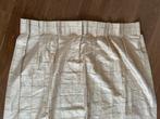 Staal van gordijn 77x240 gevoerd zijde, Huis en Inrichting, 200 cm of meer, Beige, Nieuw, 50 tot 100 cm