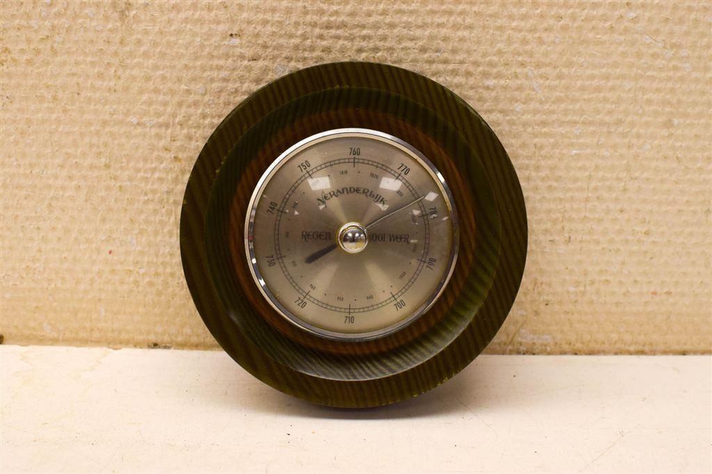 Ronde Barometer 51033, Ophalen of Verzenden, Gebruikt