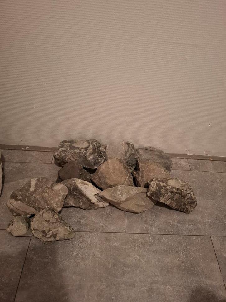 aquarium steen, Tuin en Terras, Grind, Keien en Split, Gebruikt, Kei, Grijs, Ophalen of Verzenden