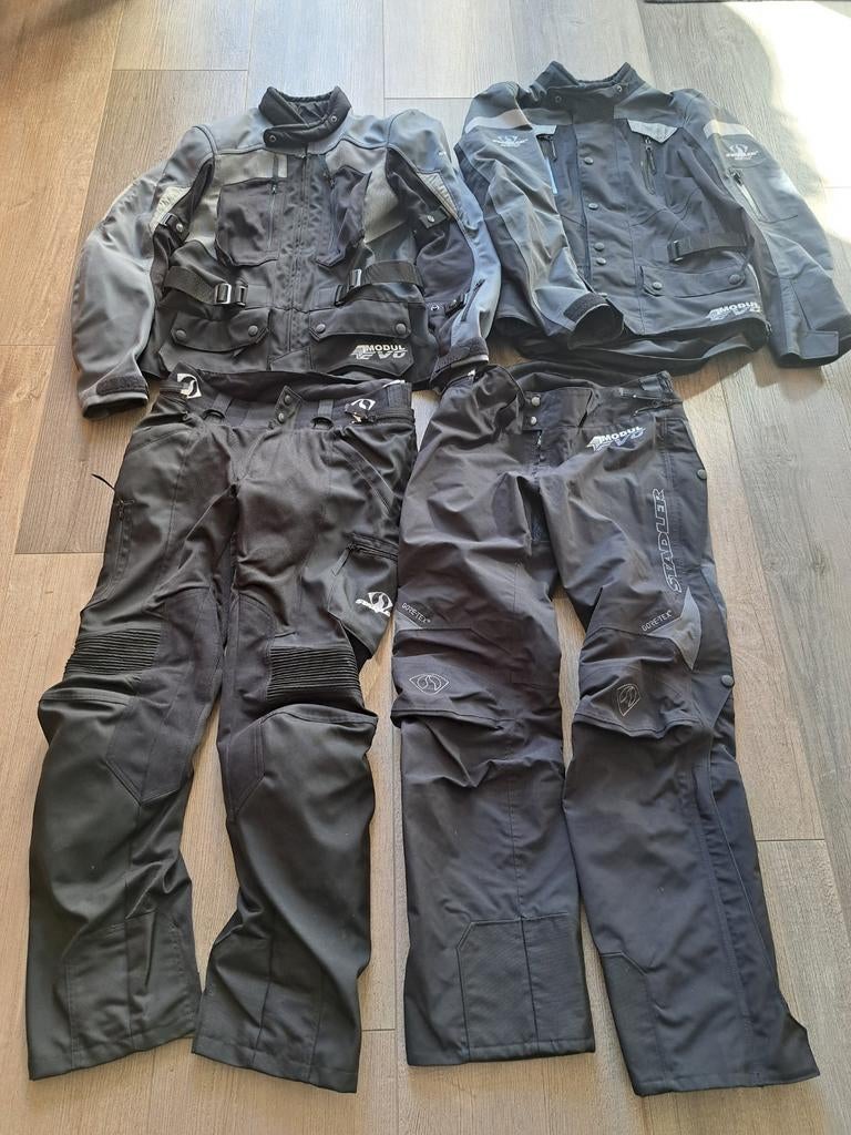 Stadler set mt 52, motorjas & motorbroek, regenjas & broek, Motoren, Kleding | Motorkleding, Ophalen, Tweedehands, Combipak
