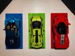 Lego Technic: Ferrari, Bugatti & Lamborghini (+ Displays), Ophalen, Zo goed als nieuw, Complete set, Lego