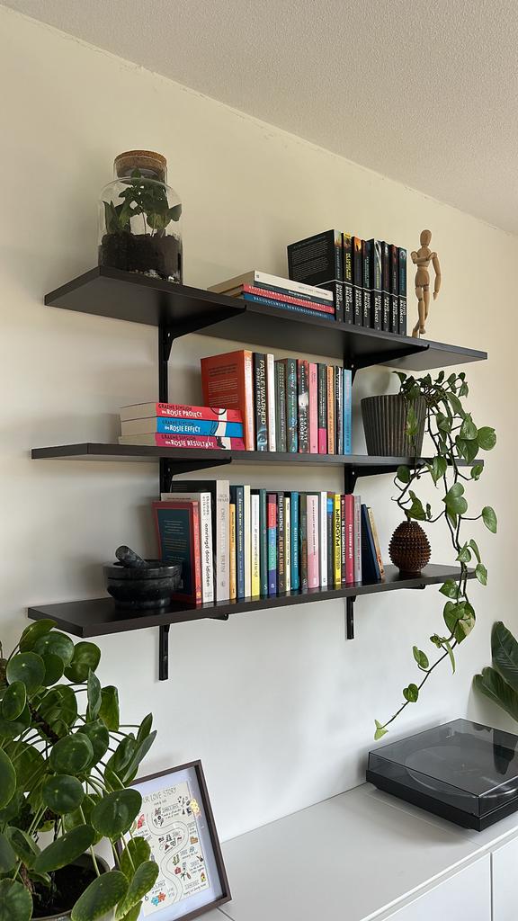 Boekenplanken schapjes 3 stuks, Huis en Inrichting, Woonaccessoires | Wandplanken en Boekenplanken, Ophalen, Zo goed als nieuw