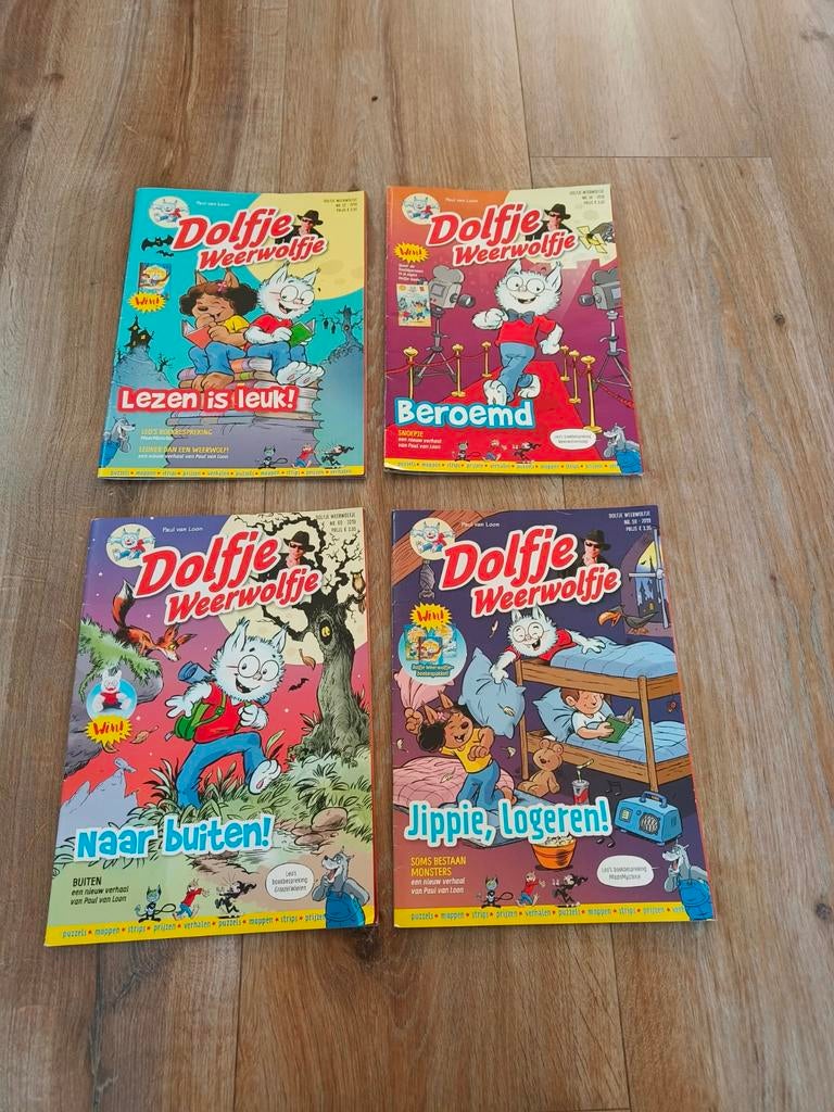 Dolfje weerwolfje tijdschriften, Eén stripboek, Ophalen of Verzenden, Zo goed als nieuw