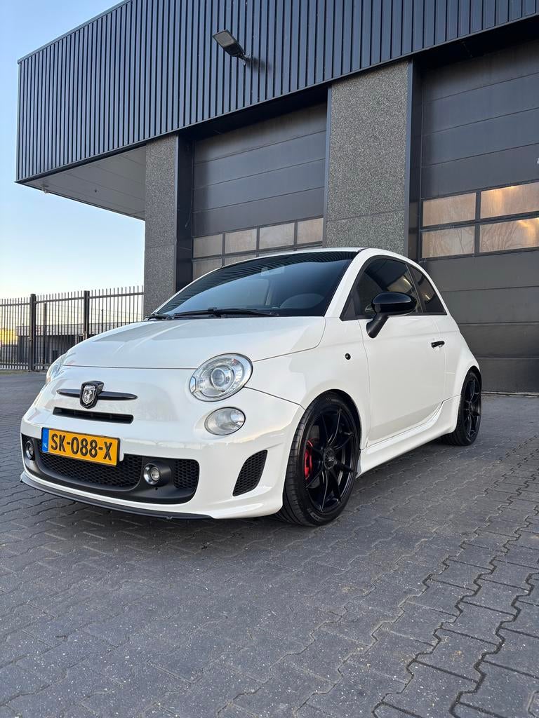 Abarth 500 OZ velgen Xenon H&R Carplay, Auto's, Fiat, Voorwielaandrijving, 15 km/l, 40 €/maand, 4 cilinders