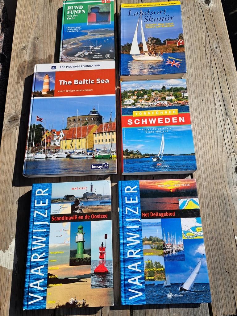zeilboeken Scandinavië en de Oostzee, Overige merken, Europa, Ophalen of Verzenden, Zo goed als nieuw