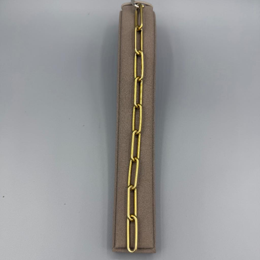 TI SENTO GOUD OP ZILVER ARMBAND, Ophalen of Verzenden, Zilver, Armband