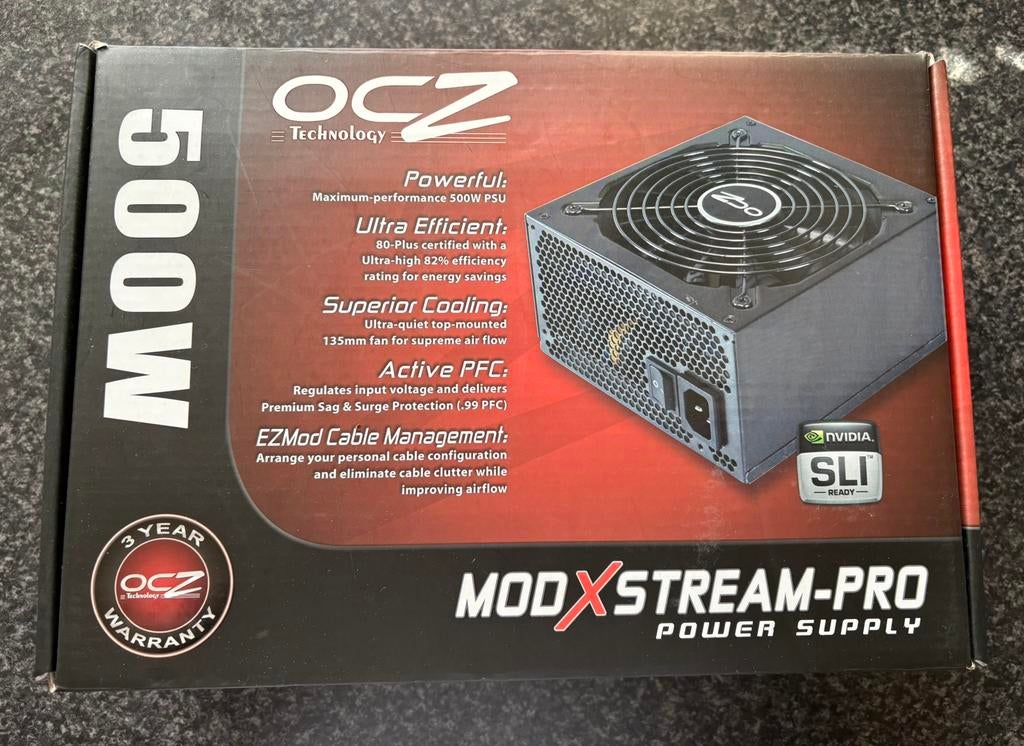 OCZ ModXStream Pro 500 watt voeding, Nieuw, Ophalen of Verzenden, Nieuw