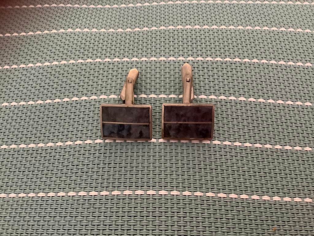 Manchetknopen, Ophalen of Verzenden, Gebruikt, Steen