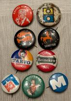 9 Vintage Reclame Pins / Speldjes - Diverse Merken (9 stuks), Ophalen of Verzenden, Gebruikt