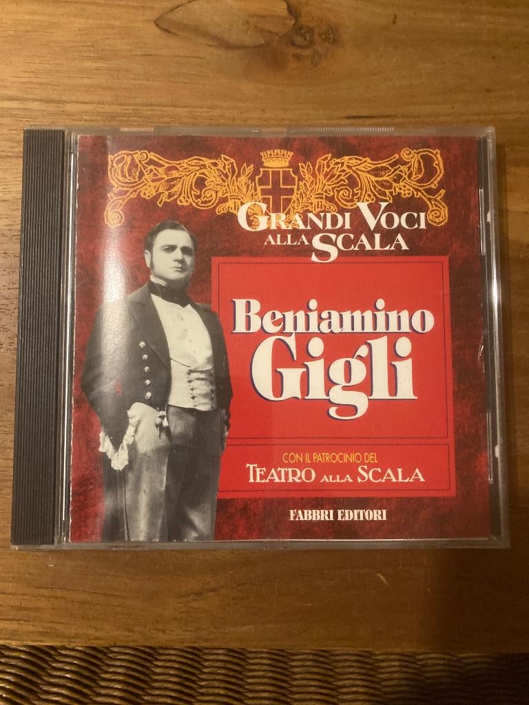 Beniamino Gigli - Grandi Voci alla Scala (Opera), Ophalen of Verzenden, Classicisme, Zo goed als nieuw, Opera of Operette