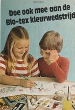 Retro reclame 1976 Biotex Nijmegen jongetje meisje wasmiddel, Verzamelen, Retro, Verzenden, Overige typen