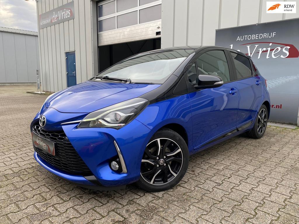 Toyota Yaris 1.5 VVT-i Selection / Clima / Cruise / Camera /, Auto's, Toyota, Voorwielaandrijving, Gebruikt, 4 cilinders, Blauw