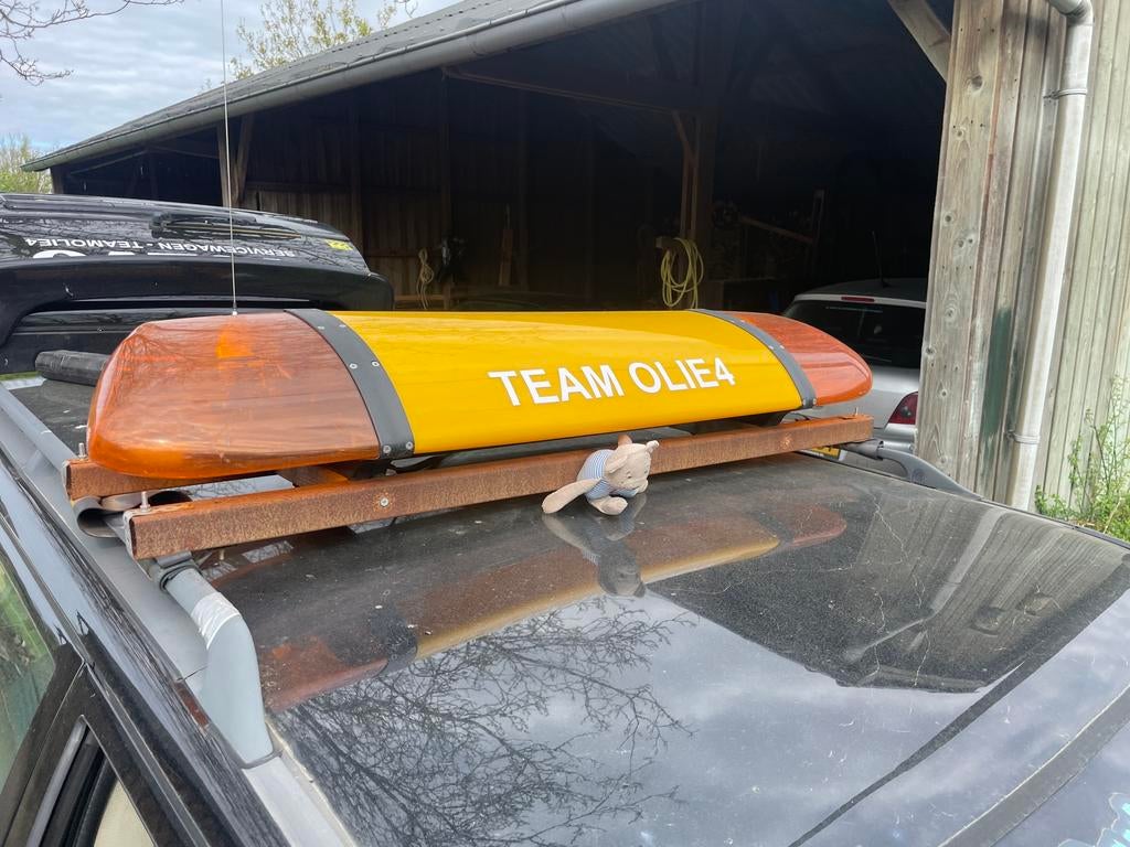 Hella OWS Oranje Zwaailicht, Ophalen, Gebruikt