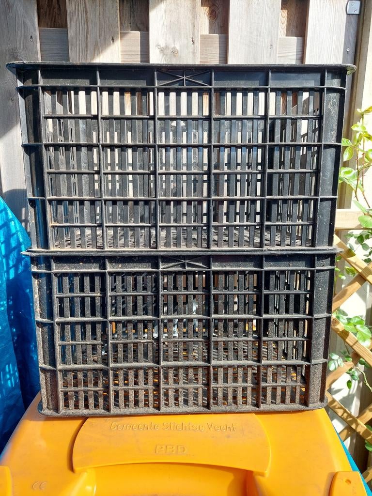 2 x fietskrat, Ophalen of Verzenden, Gebruikt