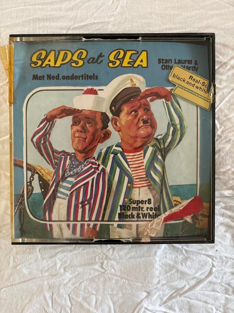 3 Delen 8mm Film - Laurel & Hardy, Ophalen, 8mm film