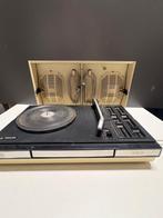Vintage Philips 623 platenspeler met speakers – defect, Ophalen of Verzenden, Niet werkend, Platenspeler, Philips