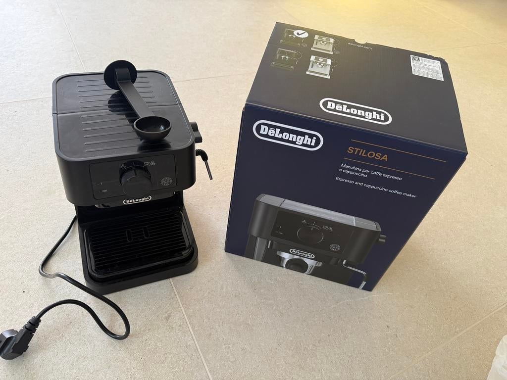 Delonghi stilosa tekoop, Ophalen, De'Longhi, Zo goed als nieuw, Koffiebonen