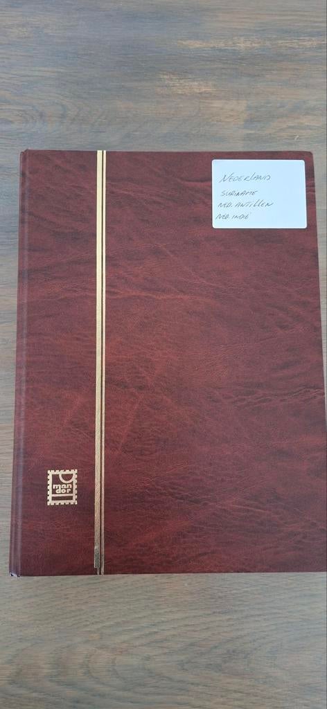 Postzegelalbum Nederland, Suriname, Ned. Antillen/Indië, Postzegels en Munten, Postzegels | Volle albums en Verzamelingen, Ophalen of Verzenden