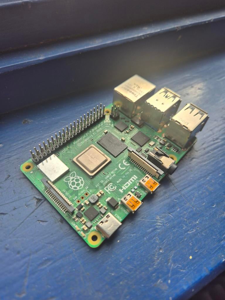 Raspberry pi 4B 4Gb, -, -, Raspberry Pi, Ophalen of Verzenden