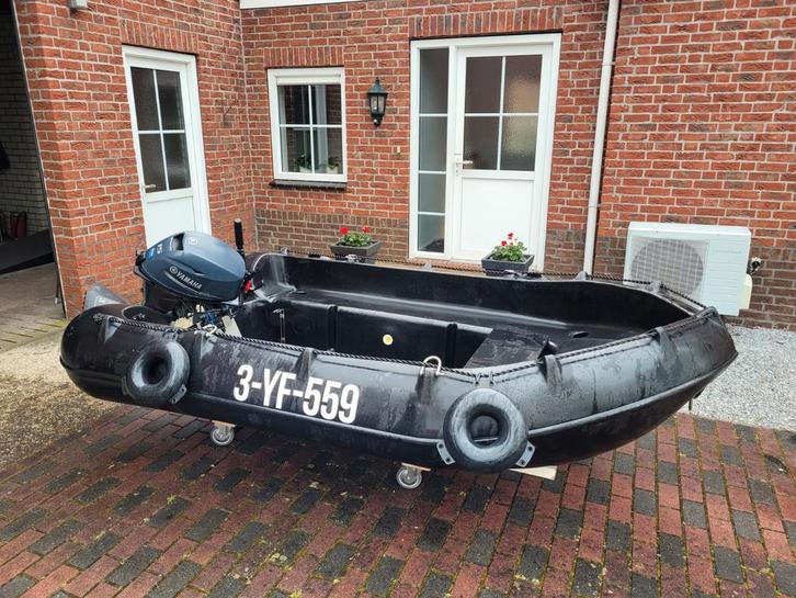 Whaly 310 met Yamaha 15PK buitenboordmotor uit 2021, Watersport en Boten, Motorboten en Motorjachten, Polyester, Tot 6 meter, Benzine