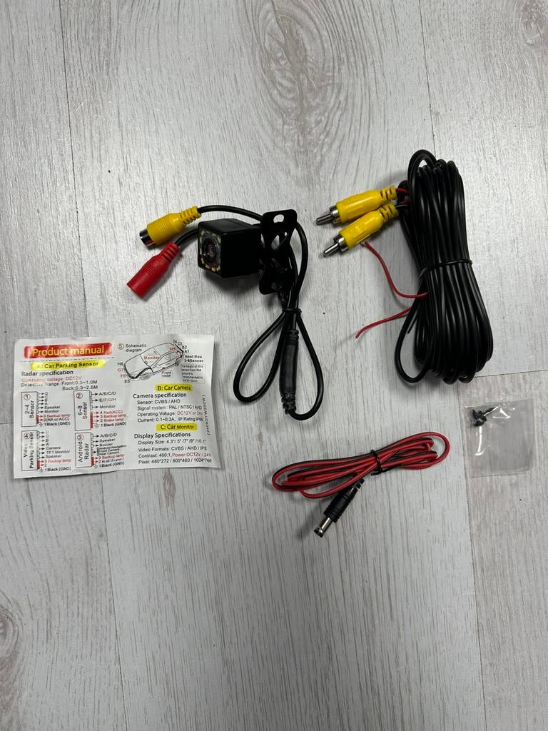 CarPlay Achteruitrijcamera Set – Universeel – Nachtzicht, Ophalen of Verzenden, Nieuw