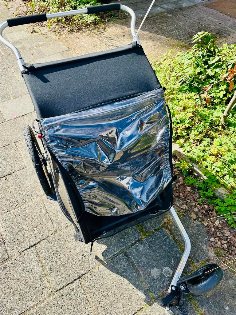 Thule Coaster XT fietskar, Ophalen, Gebruikt, Opvouwbaar, Kinderkar