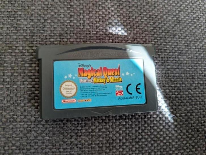 Mickey Mouse Magical Quest Game Boy Advance, Spelcomputers en Games, Games | Nintendo Game Boy, Zo goed als nieuw, Avontuur en Actie