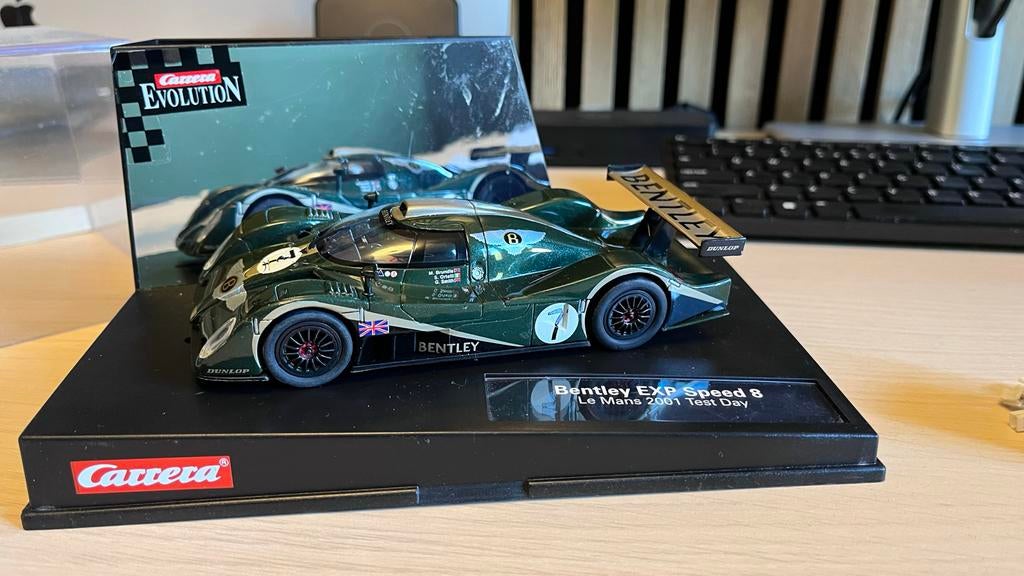 Carrera Evolution Bentley EXP Speed 8 Le Mans raceauto, Ophalen of Verzenden, Nieuw, Auto