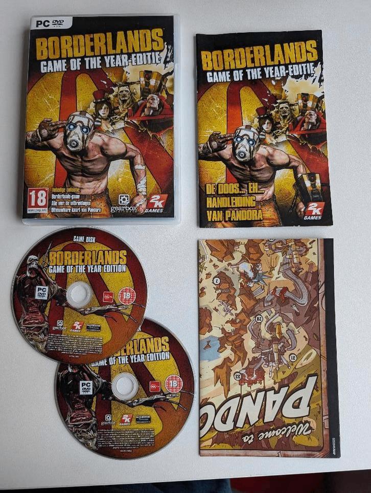 Borderlands game of the year edition PC, Vanaf 18 jaar, Shooter, 1 speler, Ophalen of Verzenden