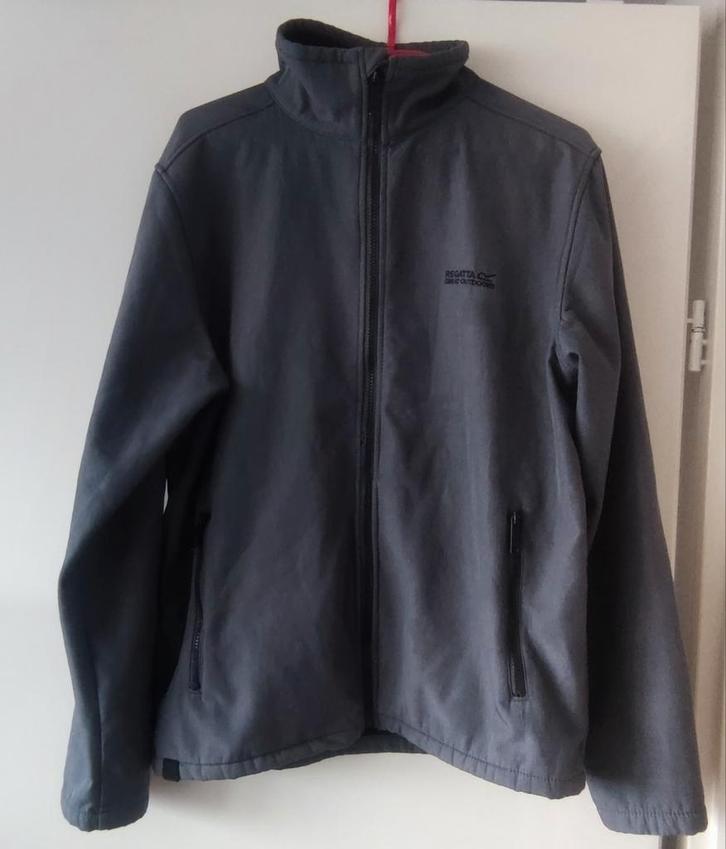 Regatta Softshell Jas Maat L - Grijs, Kleding | Heren, Jassen | Zomer, Gedragen, Maat 52/54 (L), Grijs, Ophalen of Verzenden
