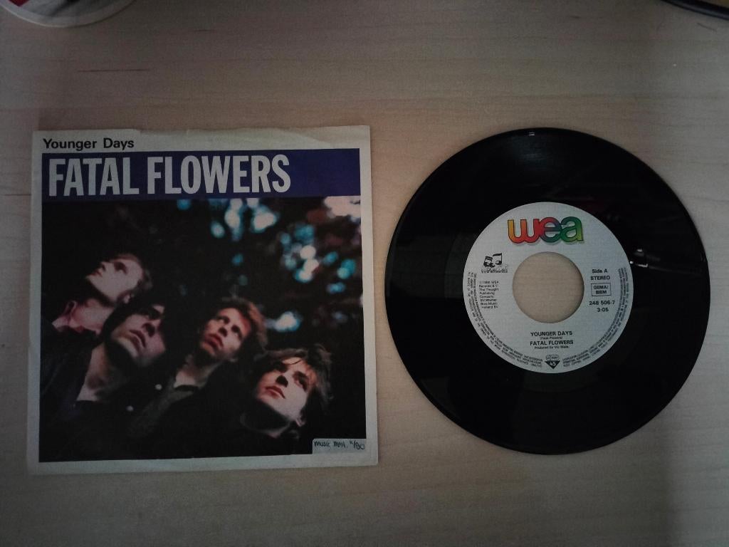 Fatal Flowers - Younger days / White Mustang, Gebruikt, 7 inch, Single, Ophalen of Verzenden