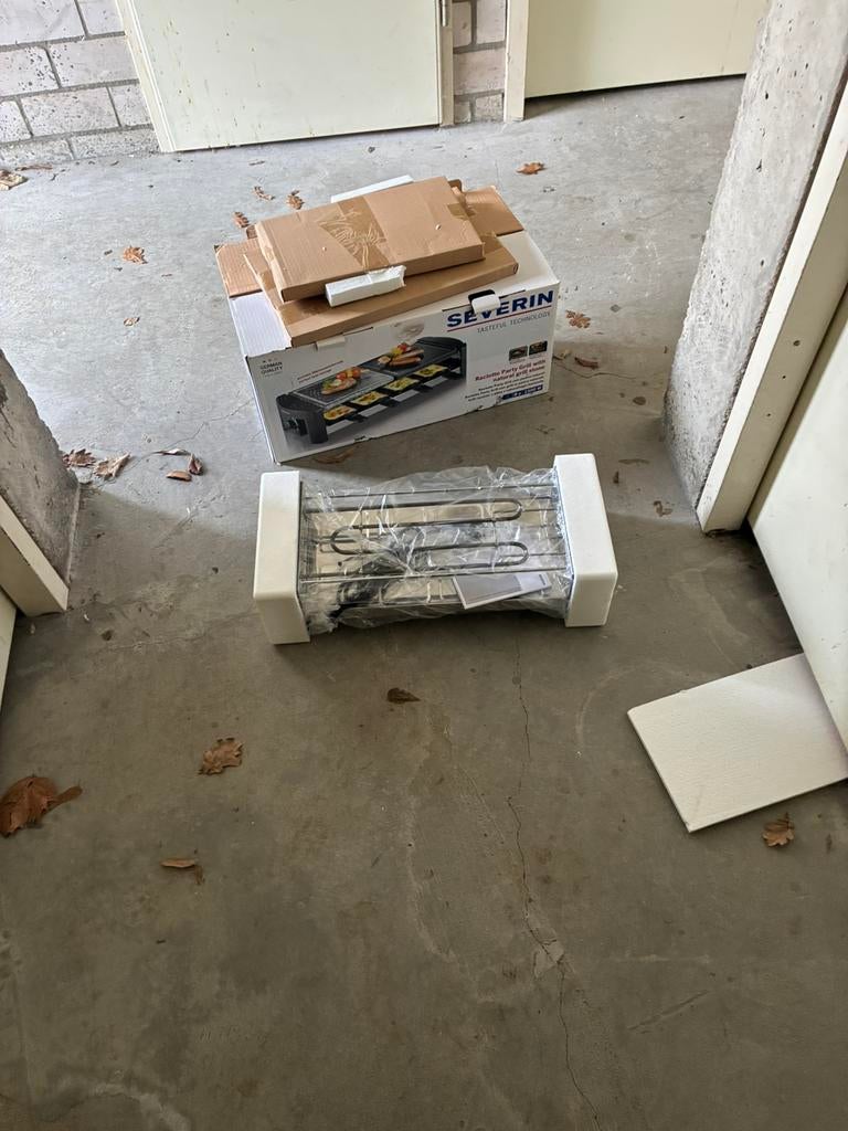 Tafelgril, 60 cm of meer, Zo goed als nieuw, Minder dan 5 m², Wandtegels