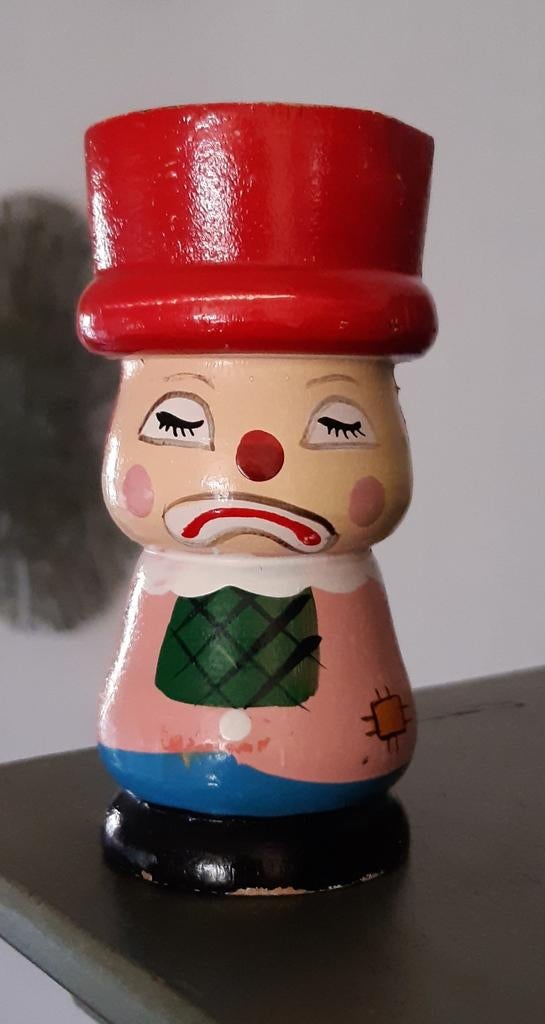 Vintage  Eierdopje., Ophalen of Verzenden, Gebruikt