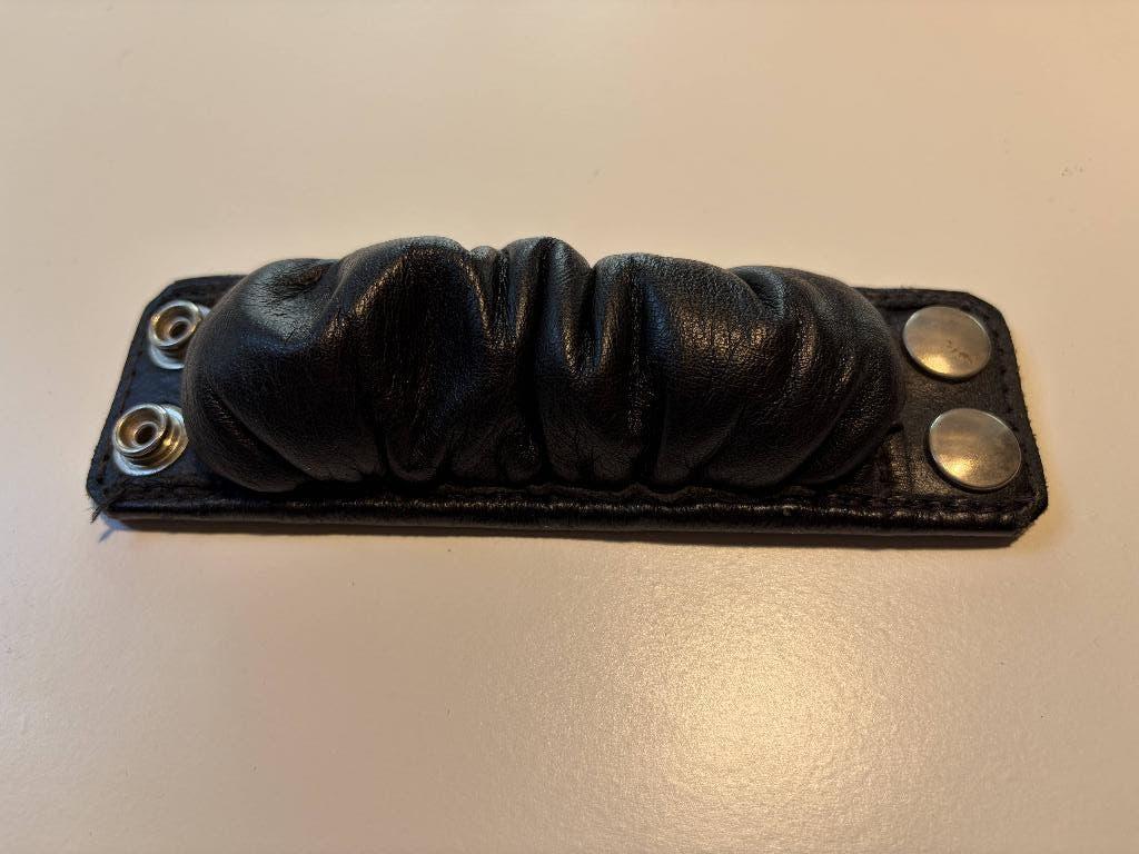 Mister B Leren Loodverzwaarde Ballstretcher 400g, Verzenden, Gebruikt