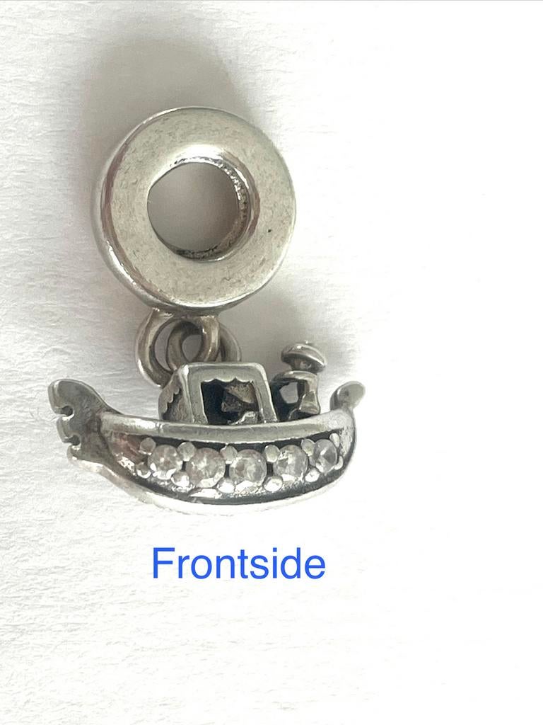 Charm/bedel Gondel Venetië, Ophalen of Verzenden, Overige materialen, Overige merken, Met strass