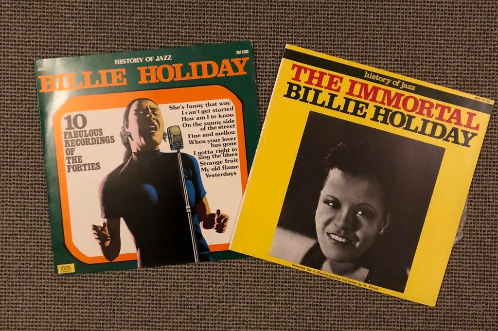 Billie Holiday 2 lp’s, Ophalen, 1960 tot 1980, Gebruikt, Overige formaten