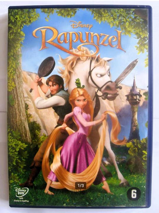 Rapunzel (originele dvd) Disney - nr 54, Europees, Tekenfilm, Ophalen of Verzenden, Zo goed als nieuw