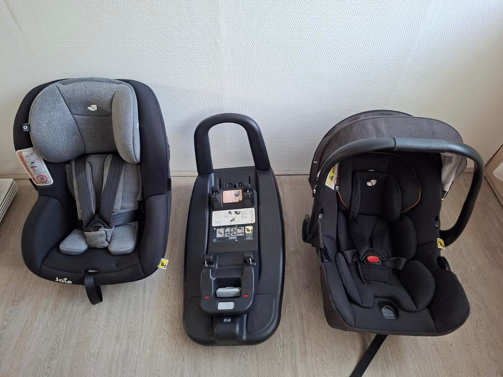 Joie autostoel set/ maxicosi, Kinderen en Baby's, Autostoeltjes, Verstelbare rugleuning, Zo goed als nieuw, Isofix, 0 t/m 13 kg