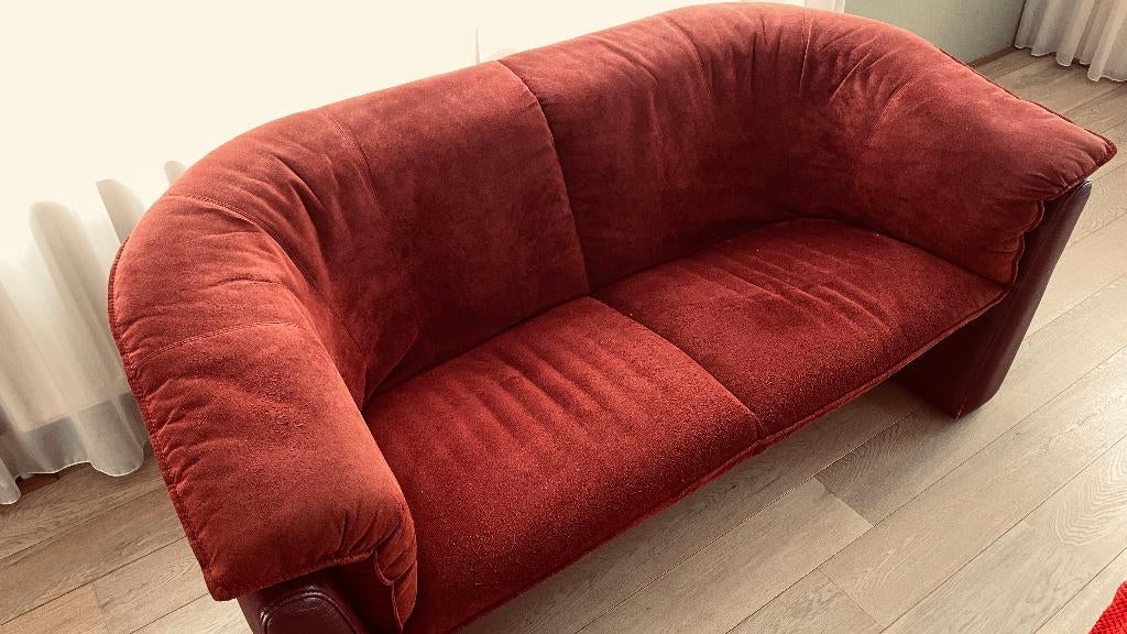 Leolux 2/2,5 zit bankje., Huis en Inrichting, Banken | Bankstellen, Ophalen, Gebruikt, 150 tot 200 cm, Tweepersoons