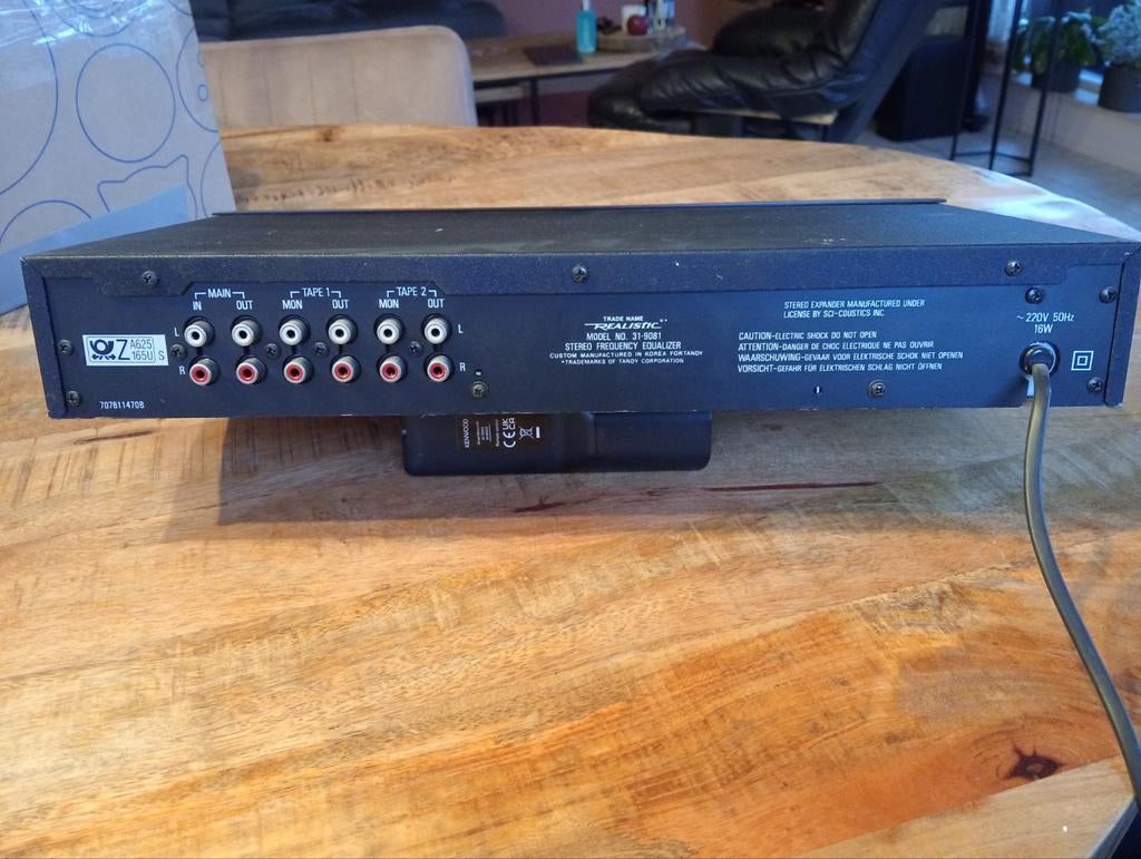 Realistic Ten Band Stereo Frequency Equalizer, Ophalen of Verzenden, Minder dan 60 watt, Overige merken