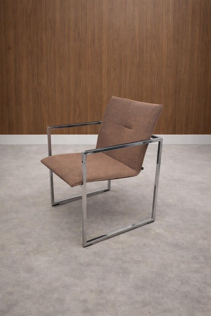 Arco Frame XL bruin 4x, Huis en Inrichting, Stoelen, Ophalen of Verzenden, Gebruikt, Bruin, Vier