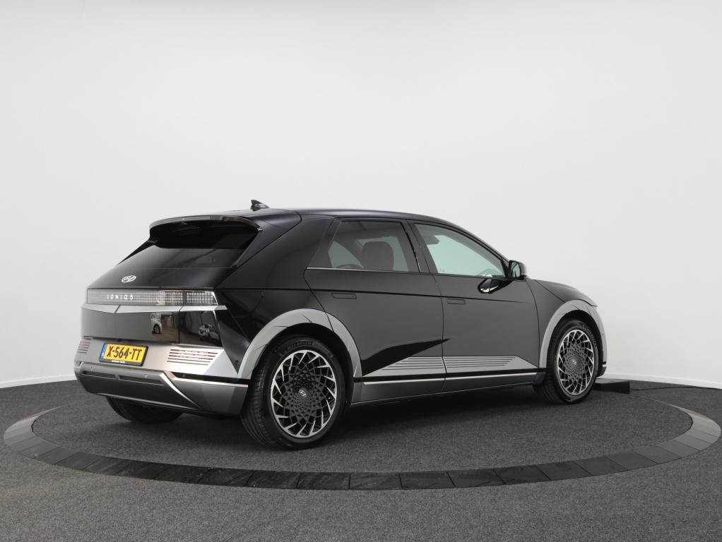 Hyundai IONIQ 5 77 kWh Lounge | Private lease 699 p.m., Auto's, Hyundai, 12 maanden, 0 cilinders, Gebruikt, Zwart