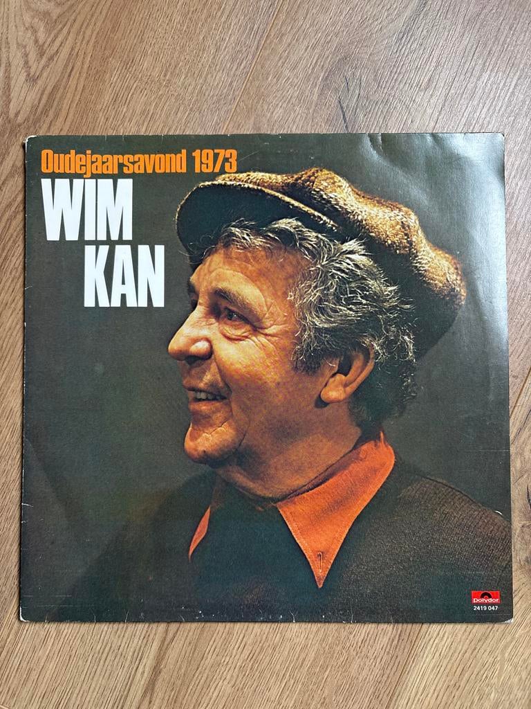 Wim Kan - LP - Oudejaarsavond 1973, Cd's en Dvd's, Vinyl | Nederlandstalig, Ophalen of Verzenden, Gebruikt, 12 inch, Levenslied of Smartlap
