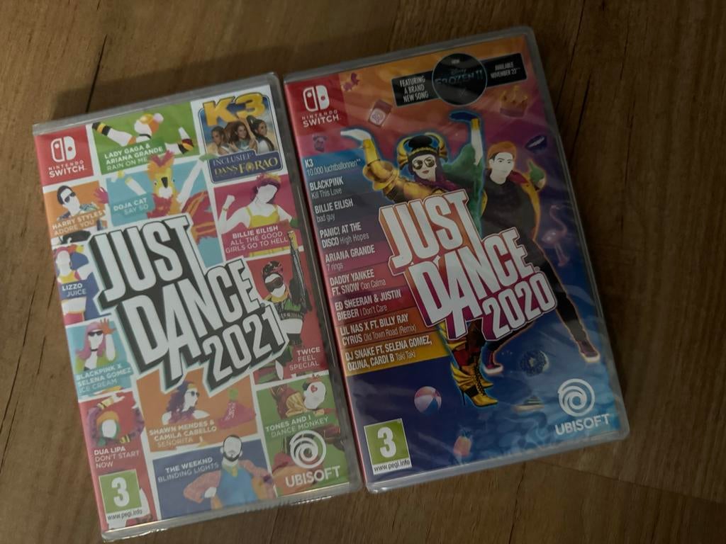 Just Dance 2020 & 2021 voor Nintendo Switch - Geseald, Spelcomputers en Games, Spelcomputers | Nintendo Switch, Ophalen of Verzenden