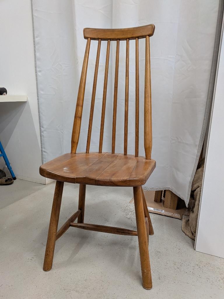 Stoel hout, Huis en Inrichting, Stoelen, Ophalen, Gebruikt, Overige kleuren, Eén