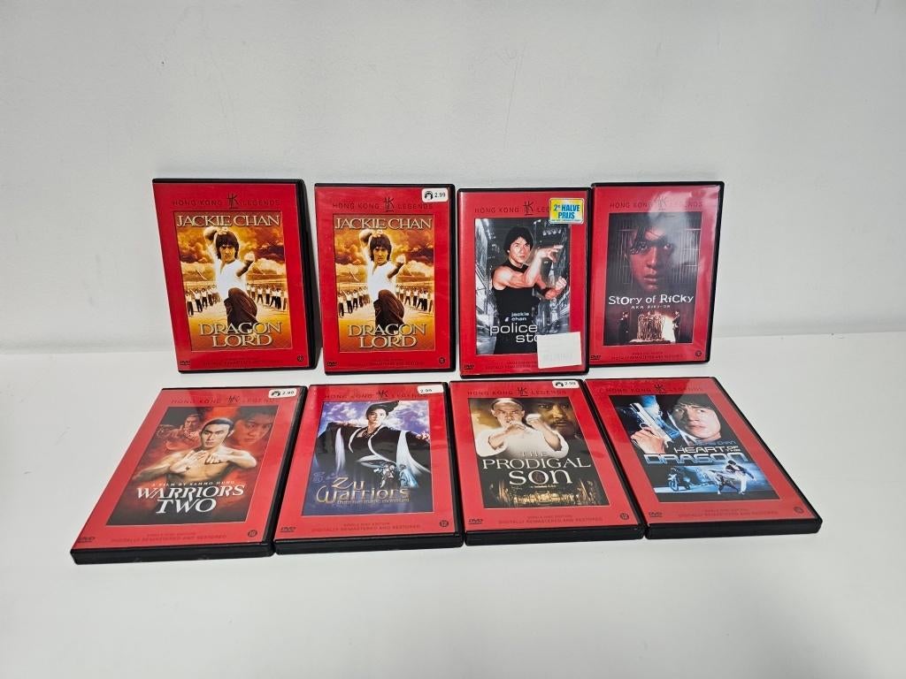 Hong Kong legends 8 films voor €20,-, Alle leeftijden, Ophalen of Verzenden, Zo goed als nieuw
